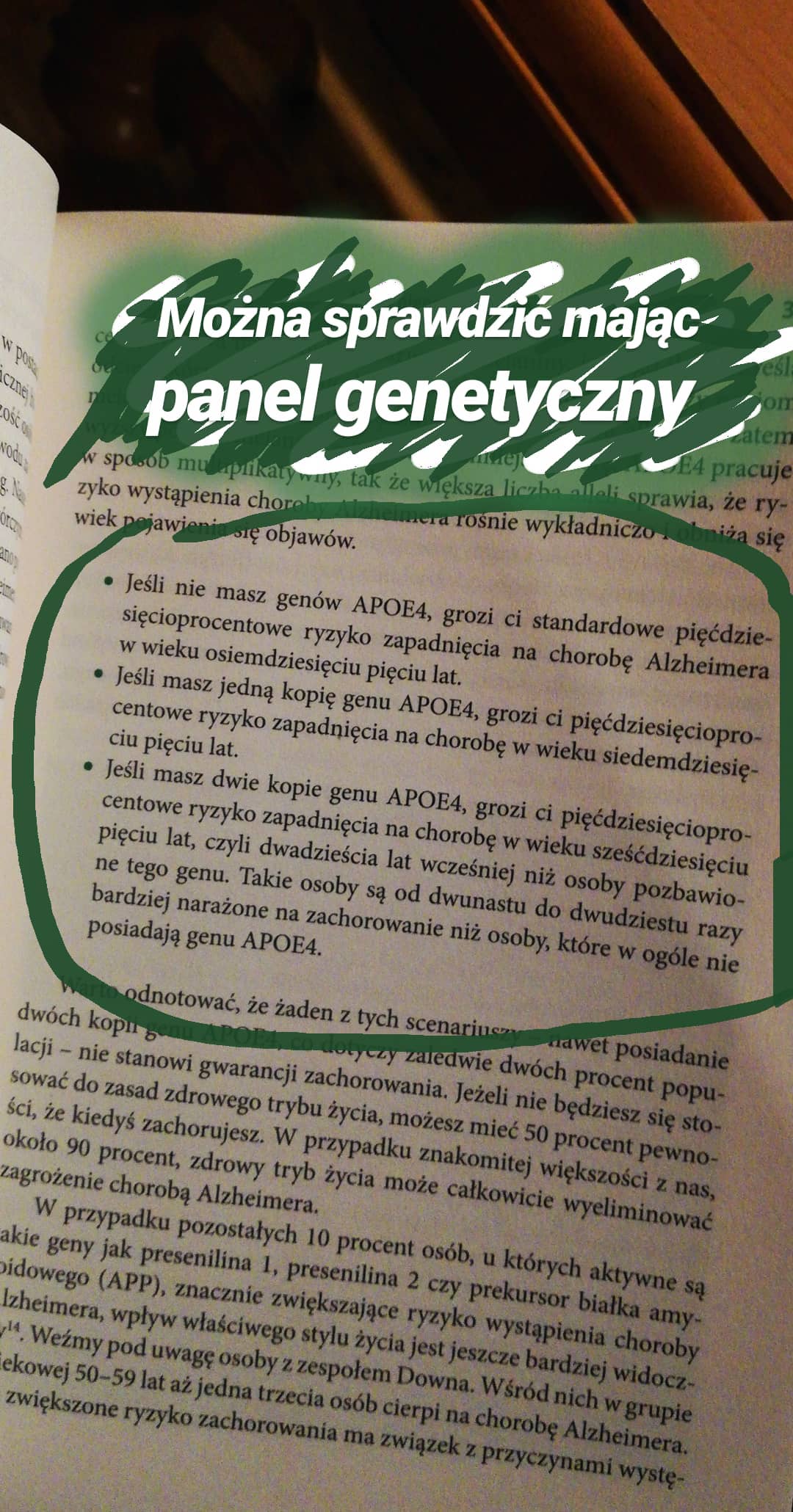 Można sprawdzić mając panel genetyczny