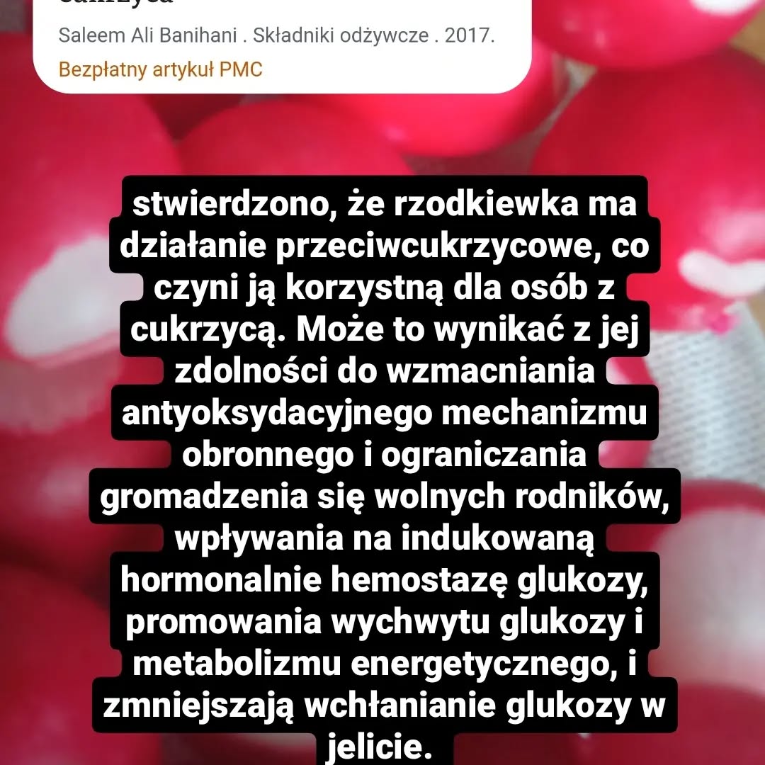 Zostawiam informacje o rzodkiewkach i ich działaniu na nasz organizm, także liście są pełne…