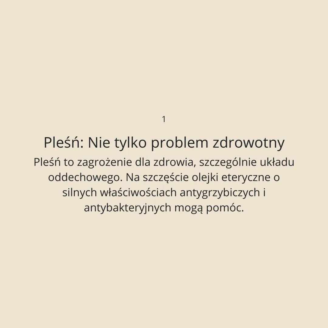 Pleśń to nie tylko problem dotyczący zdrowia, ale także ważny dla zdrowia, przede wszystkim…